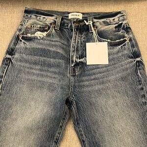 Size 26 Pistola Keaton high rise slim straight
